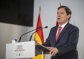 El presidente de la Junta de Castilla y León, Alfonso Fernández Mañueco.