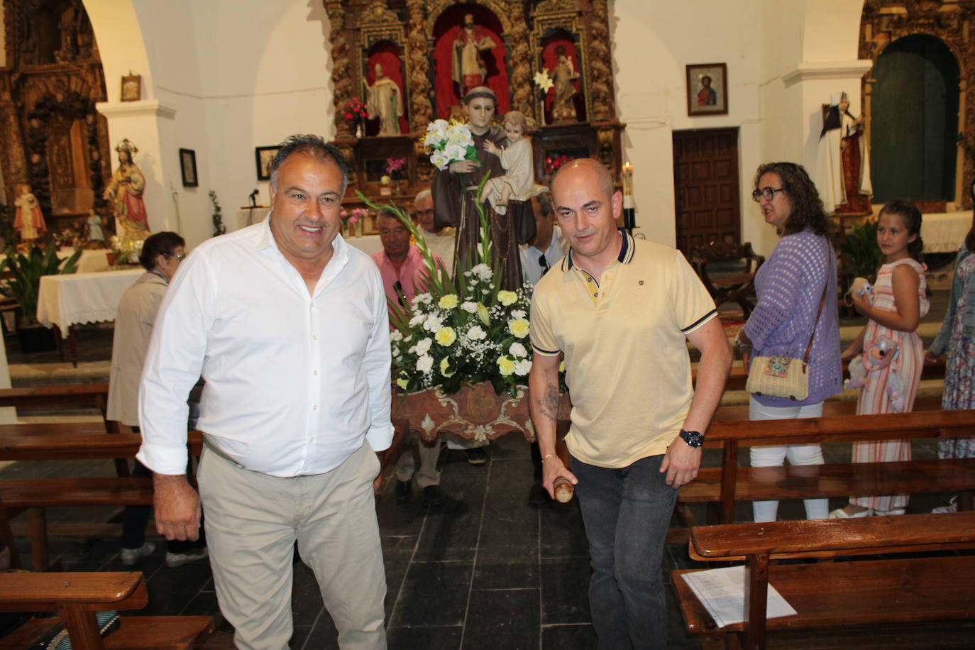 Montejo honra a San Antonio