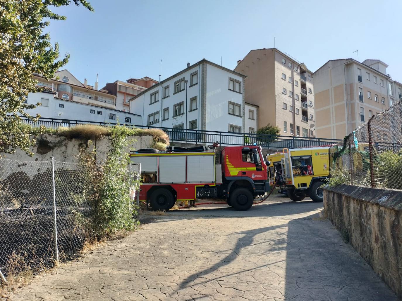Así ha sido la intervención de los servicios de extinción en el incendio de La Aliseda