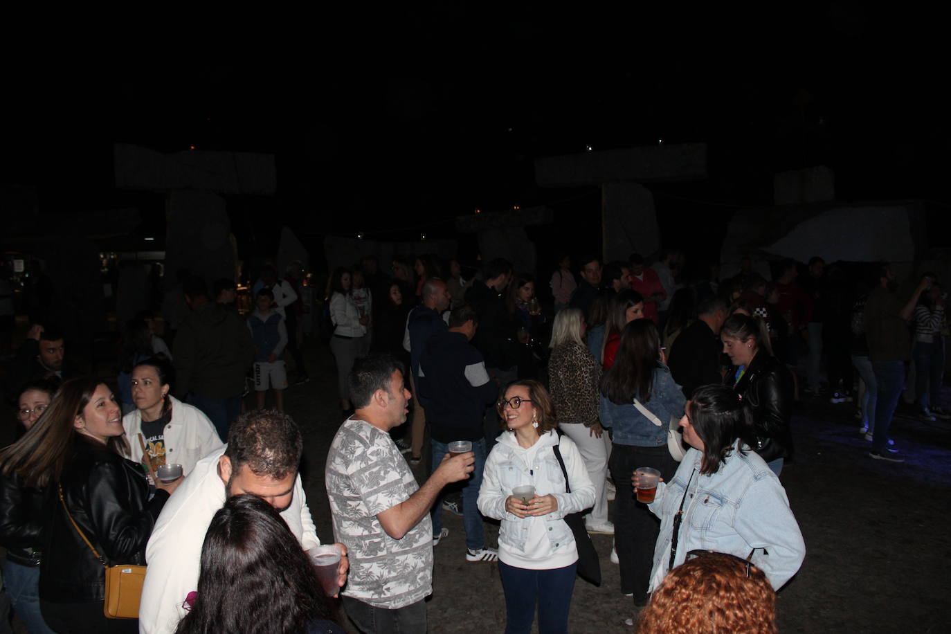 El solsticio llega al parque del granito de Los Santos