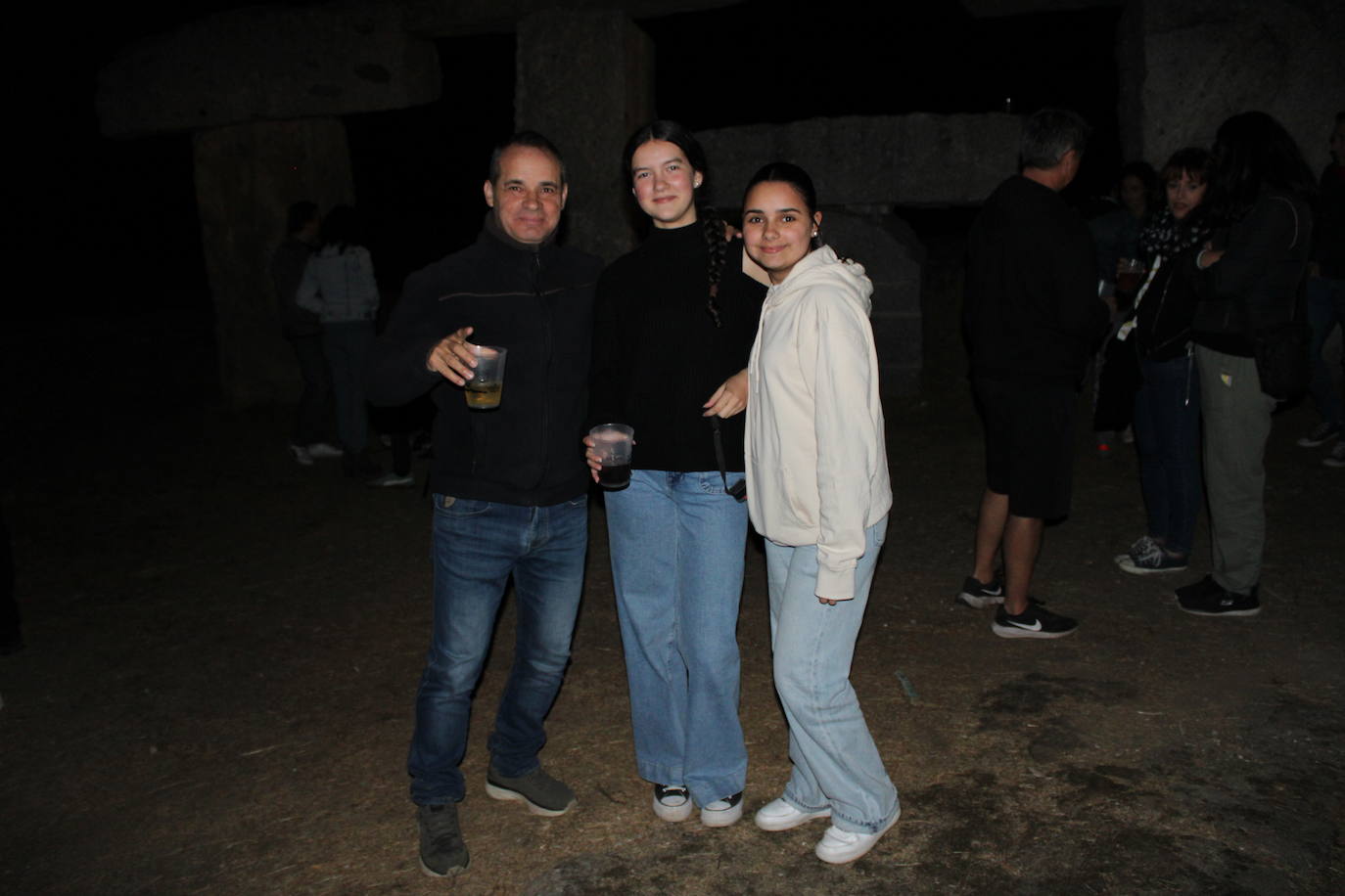 El solsticio llega al parque del granito de Los Santos