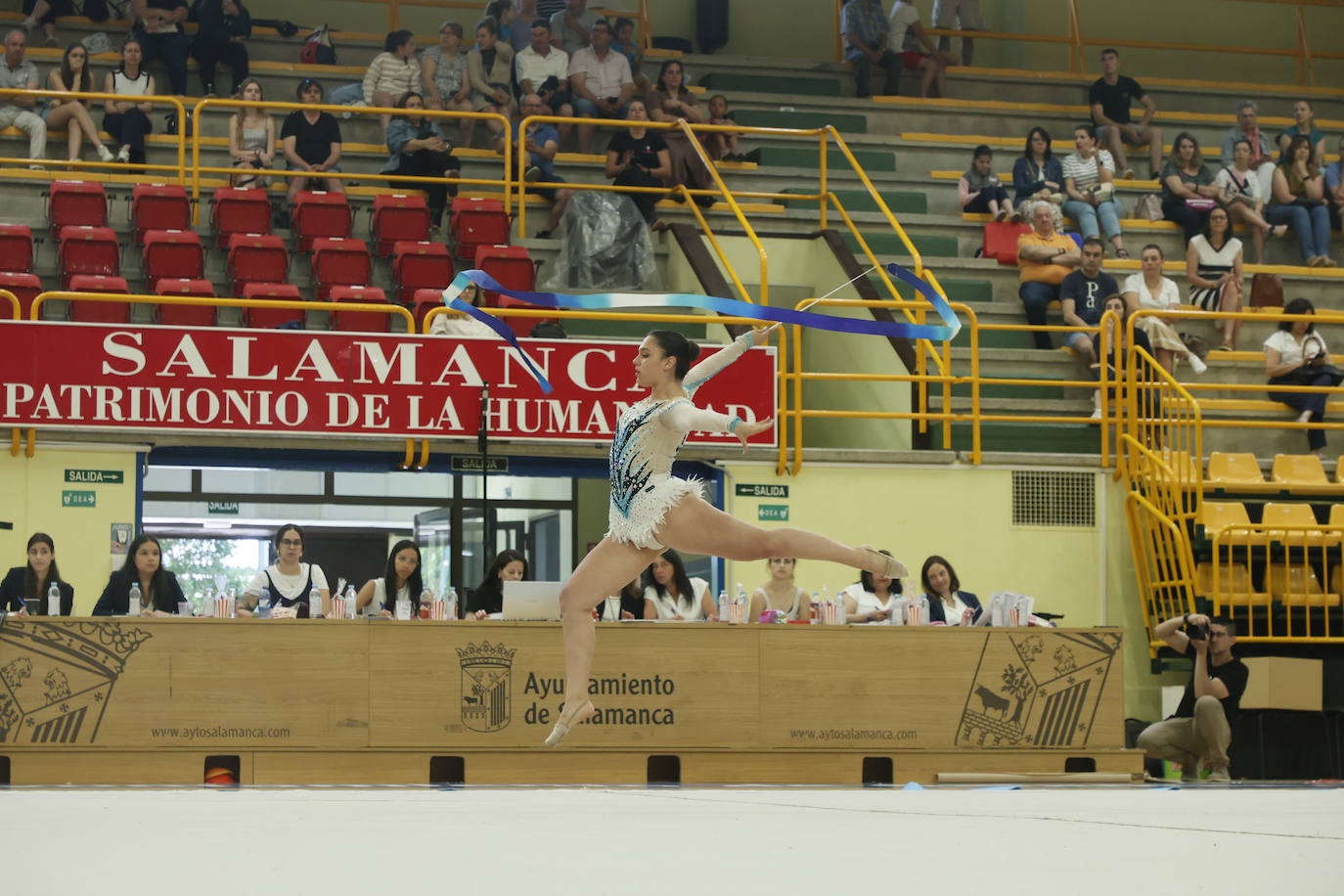El Club Salmantino de Gimnasia maravilla con sus talentos