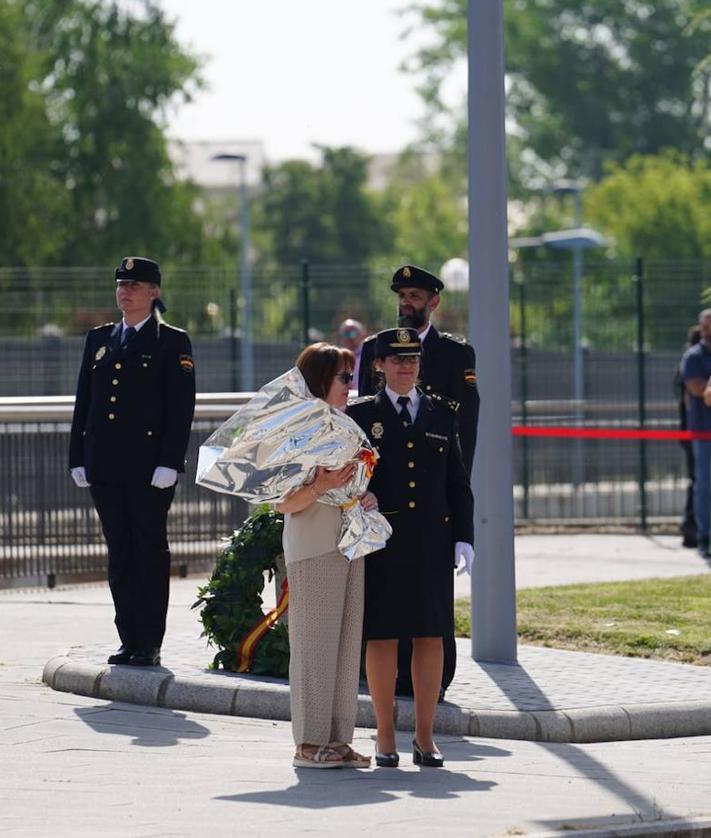 Imagen secundaria 2 - Imágenes del homenaje.