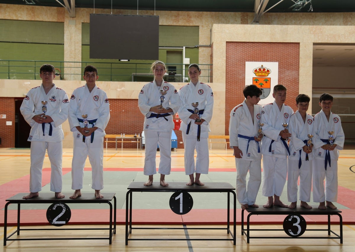 Imagen secundaria 1 - Cuatro parejas del Doryoku sacan el billete para el Campeonato de España de Katas