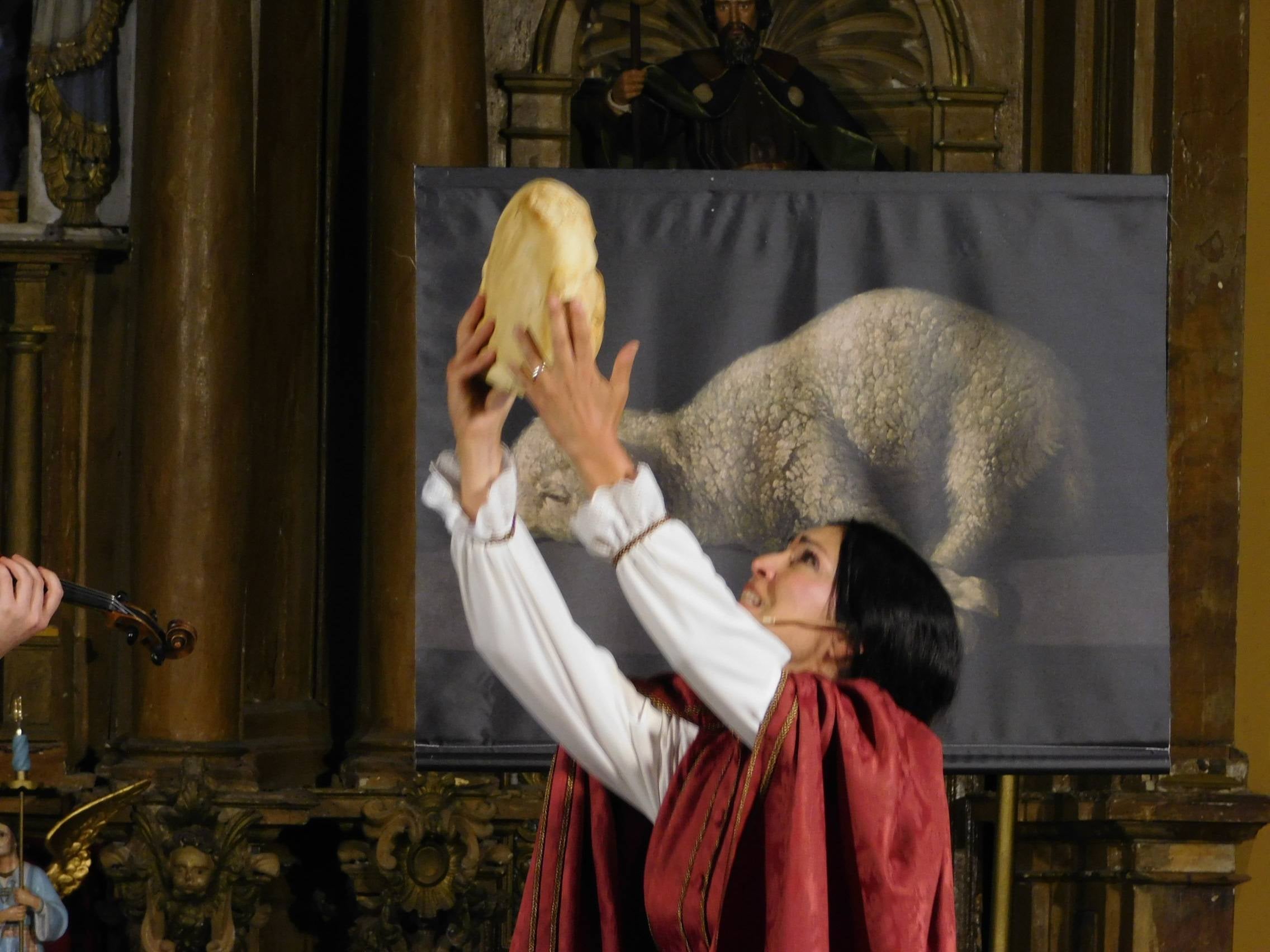 Las imágenes de &#039;Arcos y Ecos&#039; en la iglesia de Cantaracillo