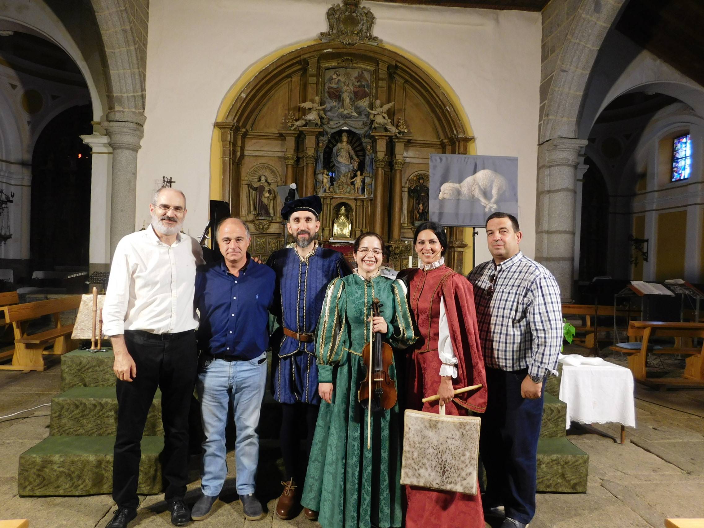 Las imágenes de &#039;Arcos y Ecos&#039; en la iglesia de Cantaracillo