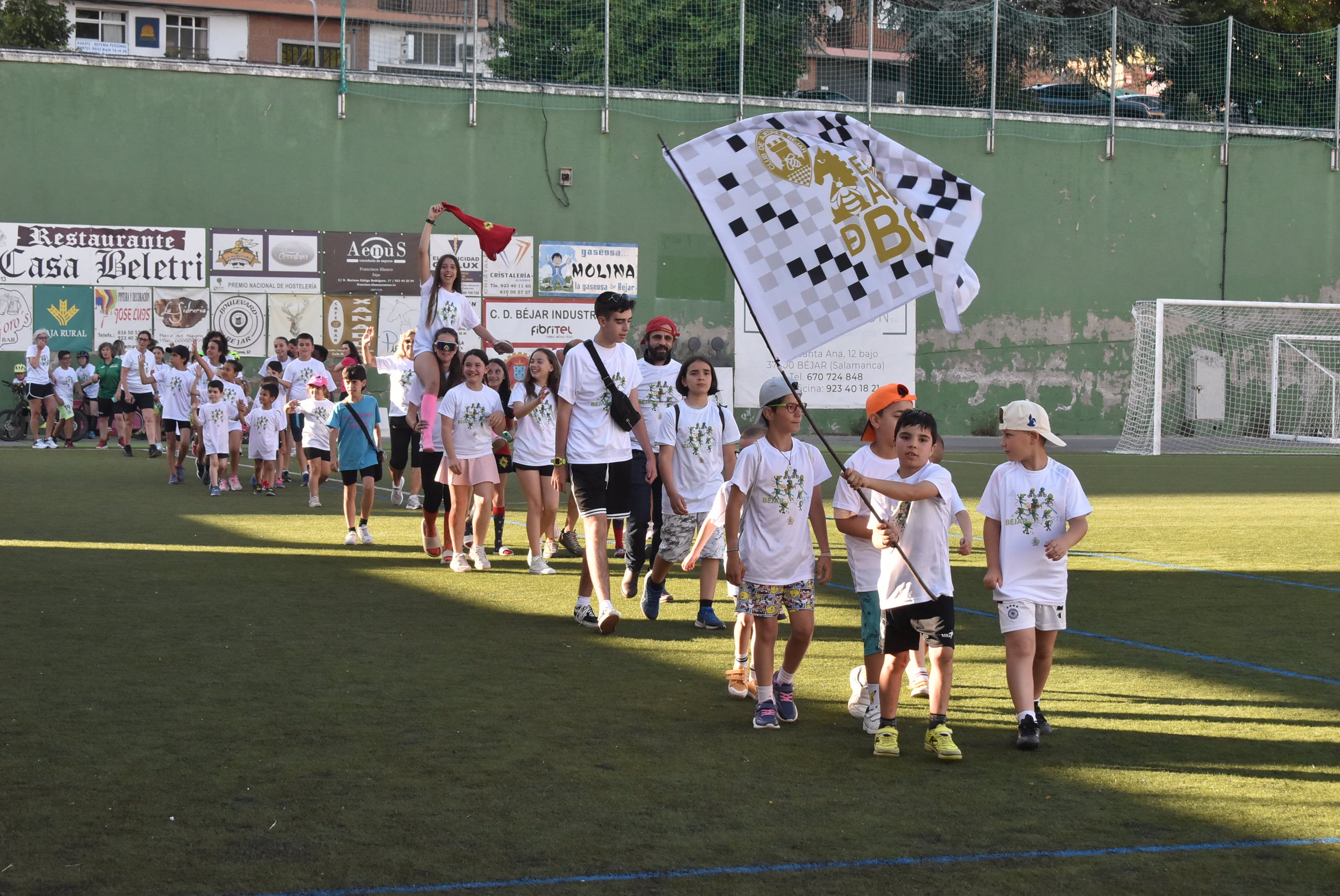 Fiesta escolar para despedir las actividades infantiles en Béjar