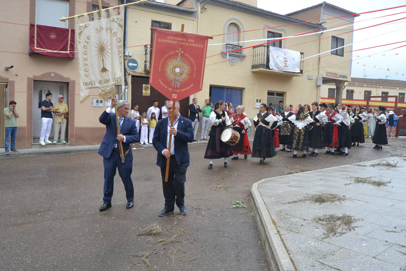 La Fuente de San Esteban se entrega al Corpus