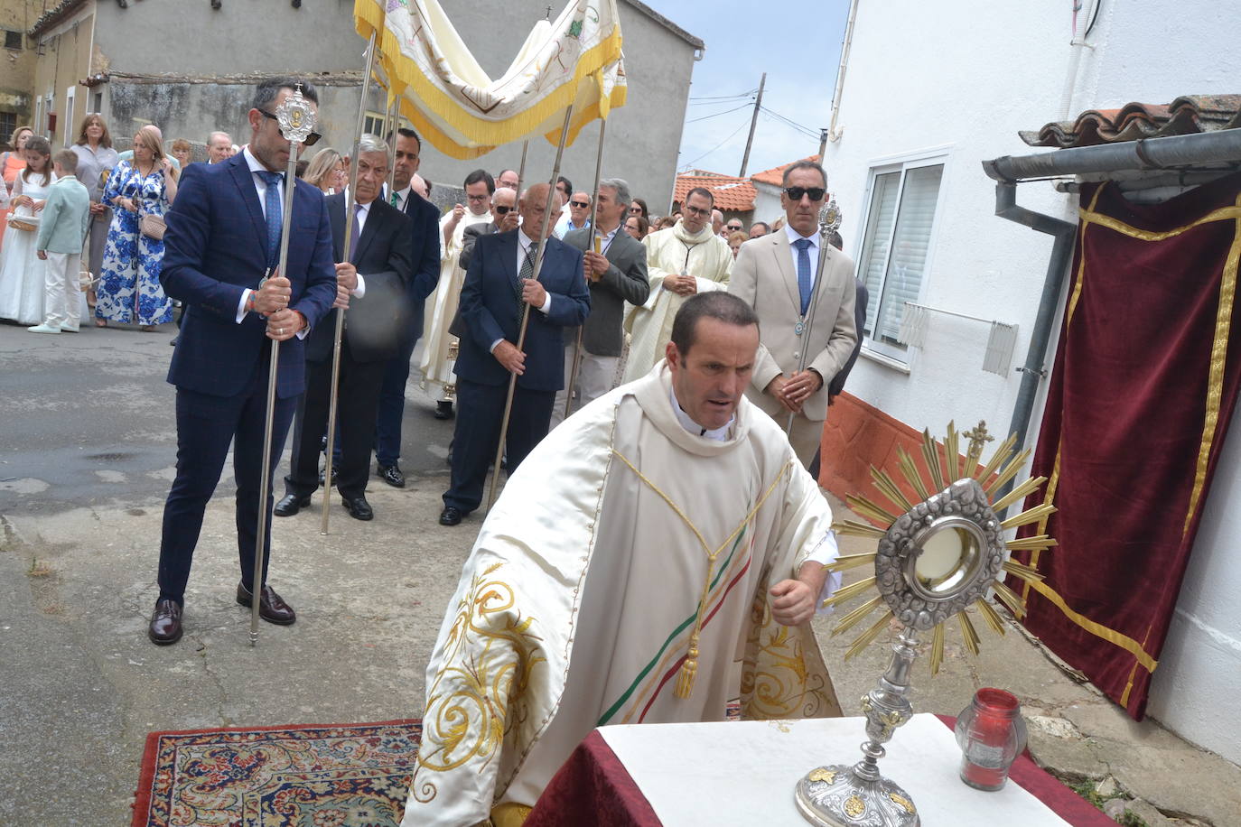 La Fuente de San Esteban se entrega al Corpus