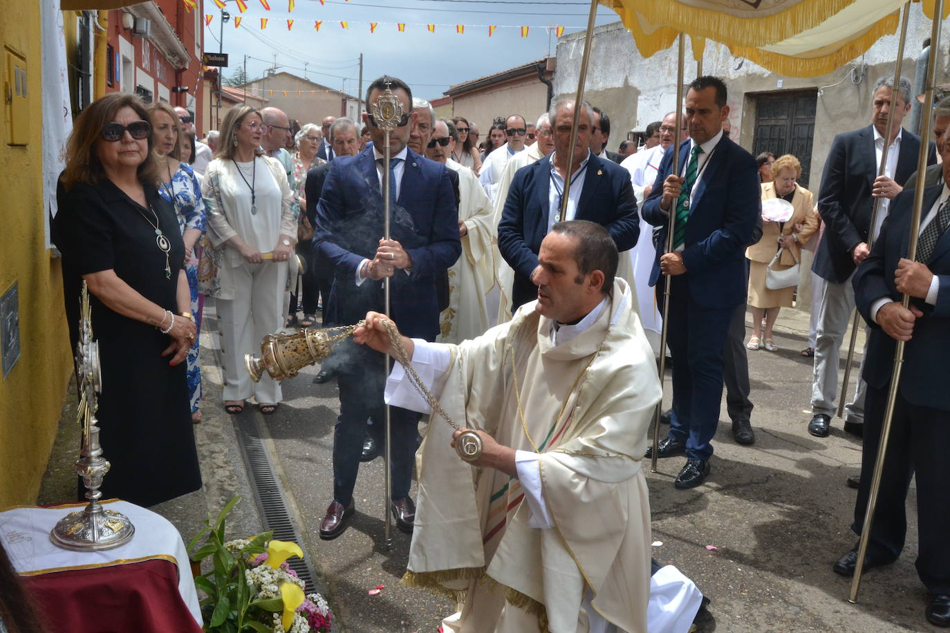 La Fuente de San Esteban se entrega al Corpus