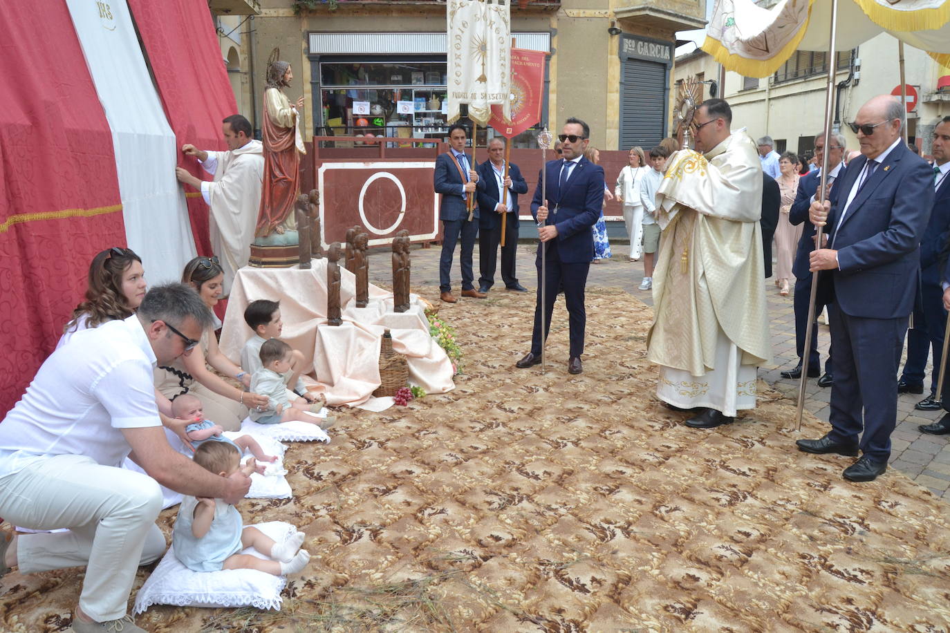 La Fuente de San Esteban se entrega al Corpus