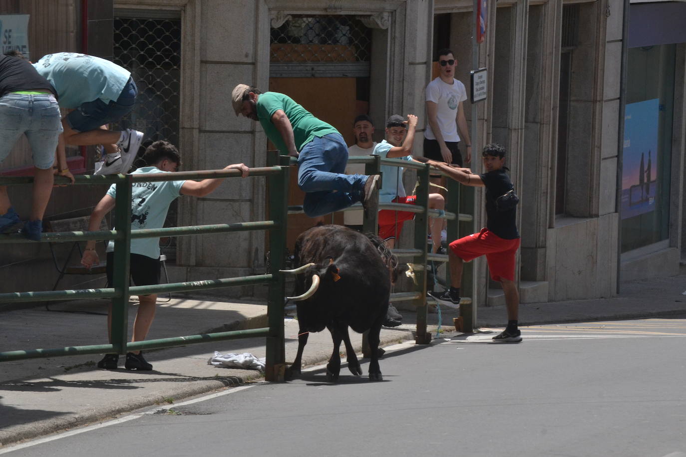 Divertido encierro de Corpus en Vitigudino