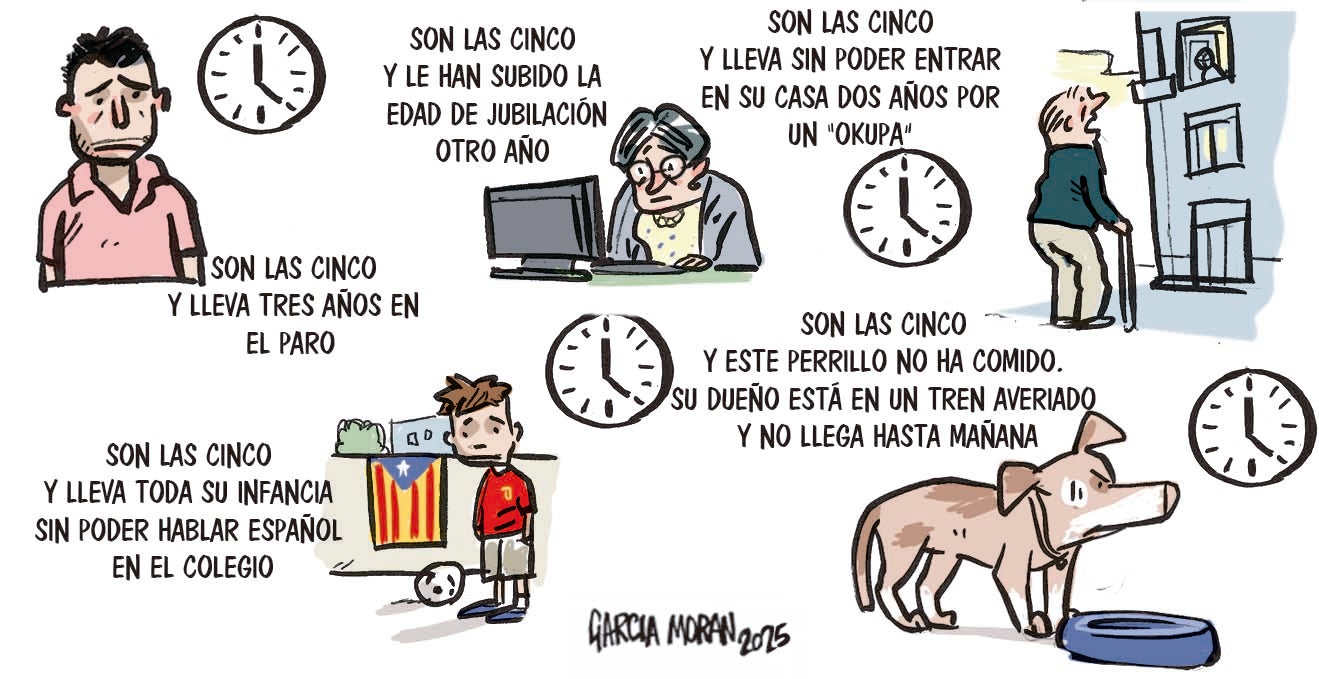 La viñeta de Morán