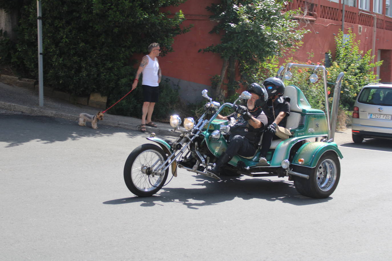 Las motos se dejan oír en Guijuelo