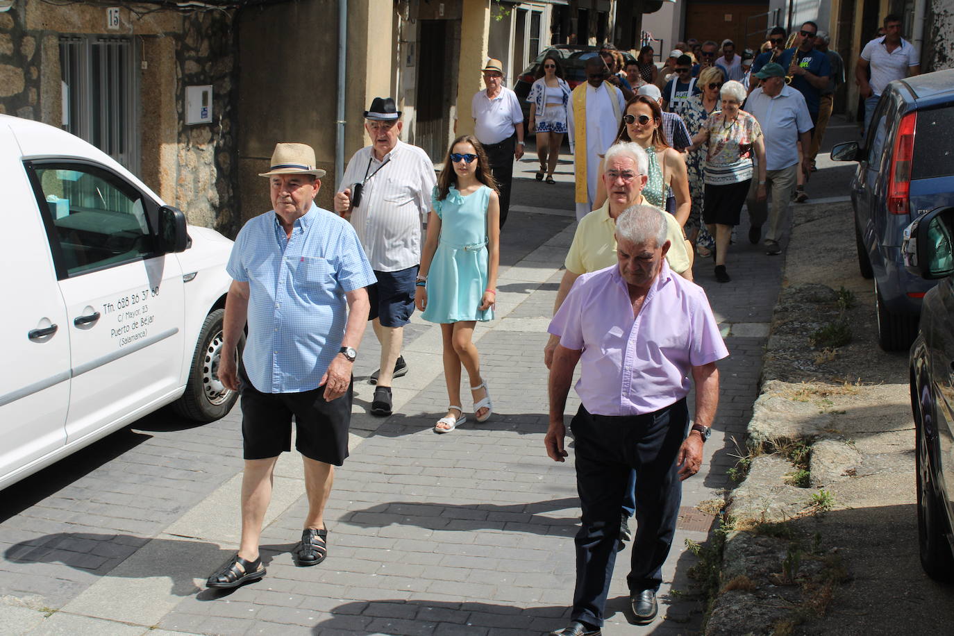 Dos mayordomas para San Juan en Puerto de Béjar