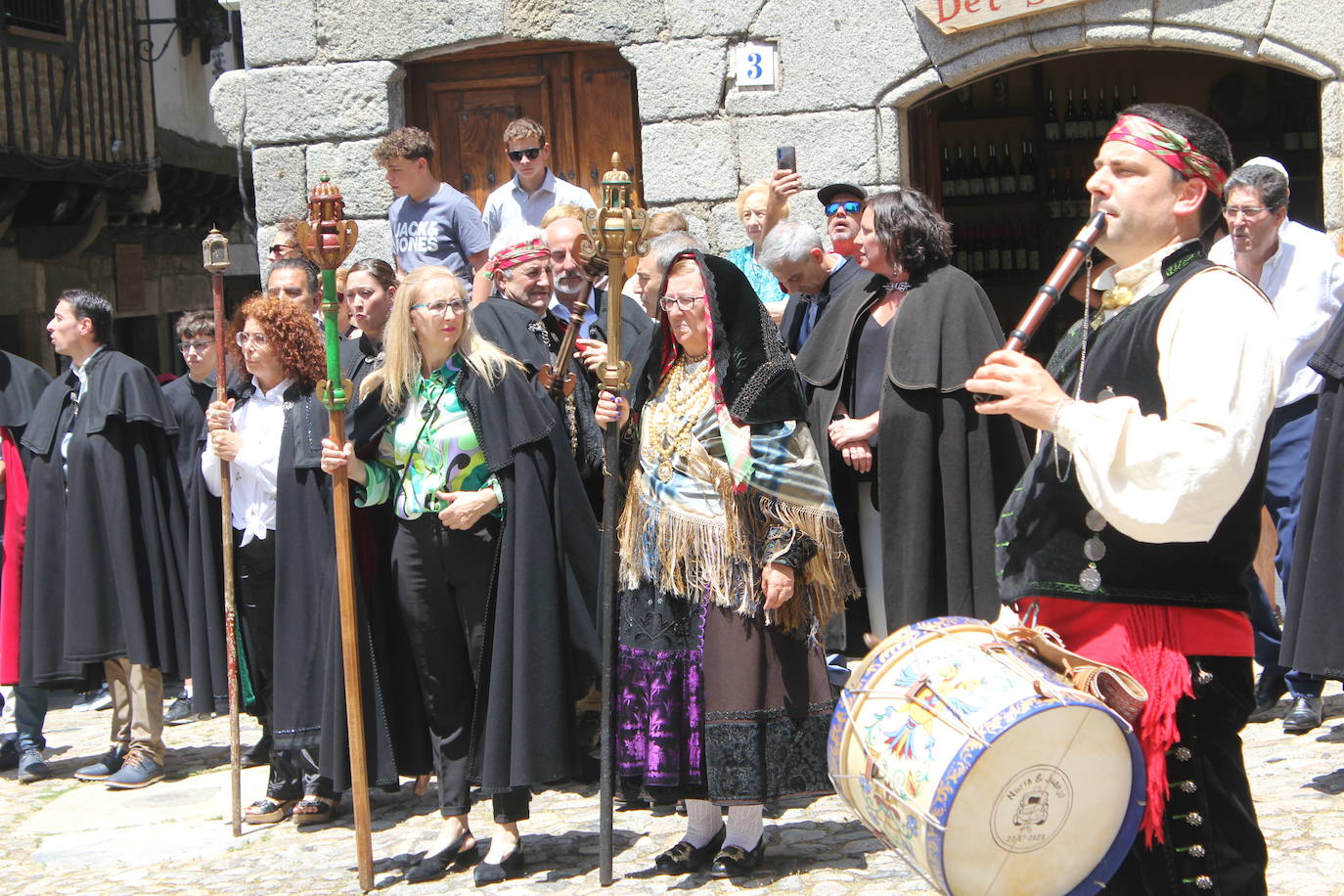 La Alberca exhibe toda su belleza en el Corpus Christi