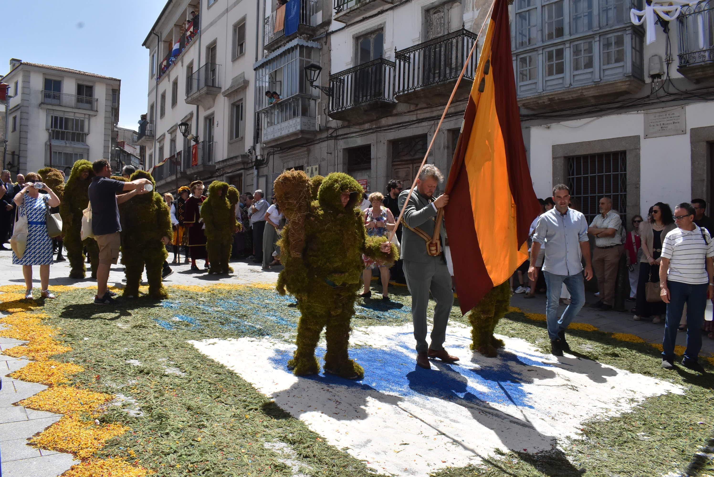 Béjar cumple un año más con la procesión del Corpus Christi como Fiesta de Interés Turístico Internacional
