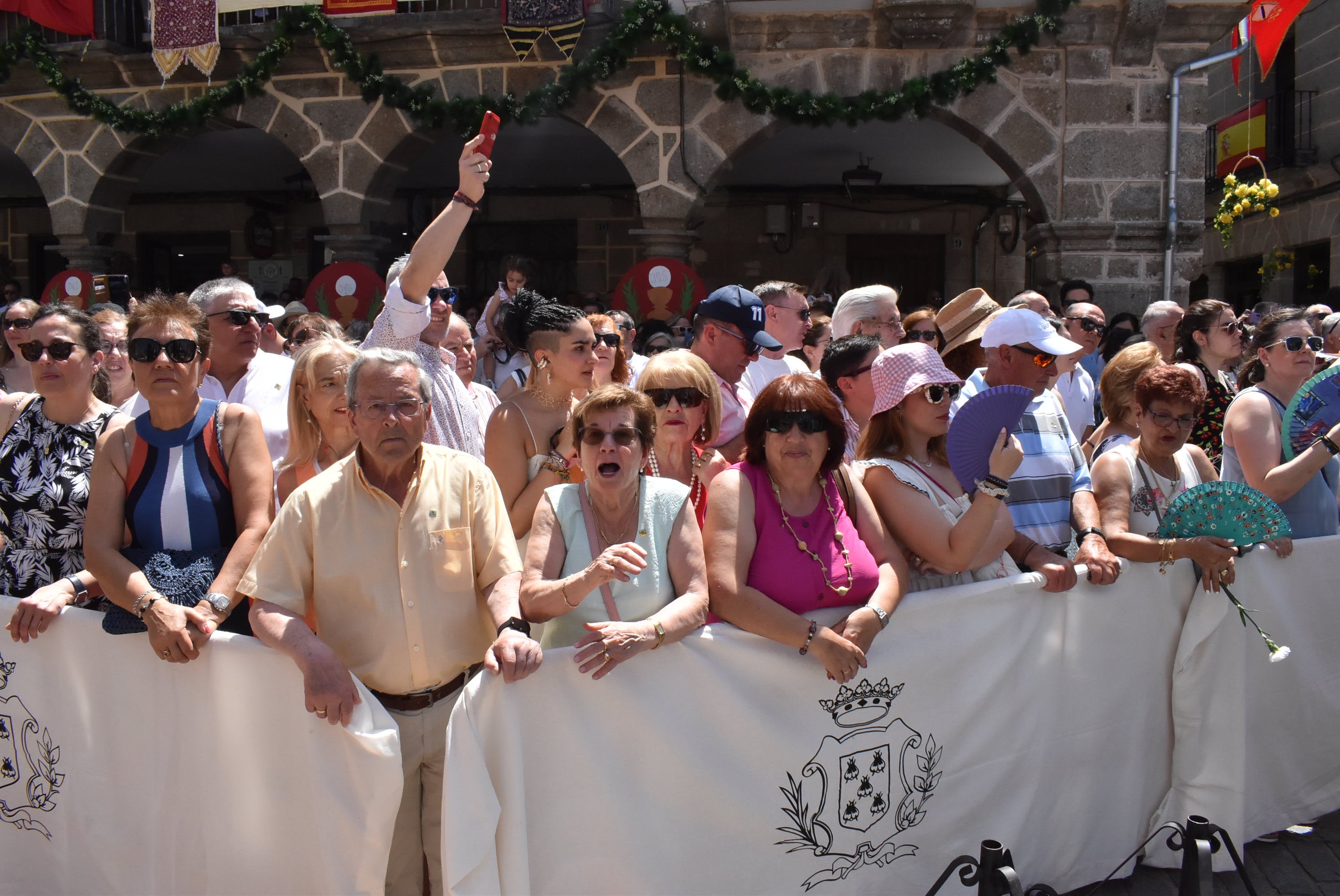 Béjar cumple un año más con la procesión del Corpus Christi como Fiesta de Interés Turístico Internacional