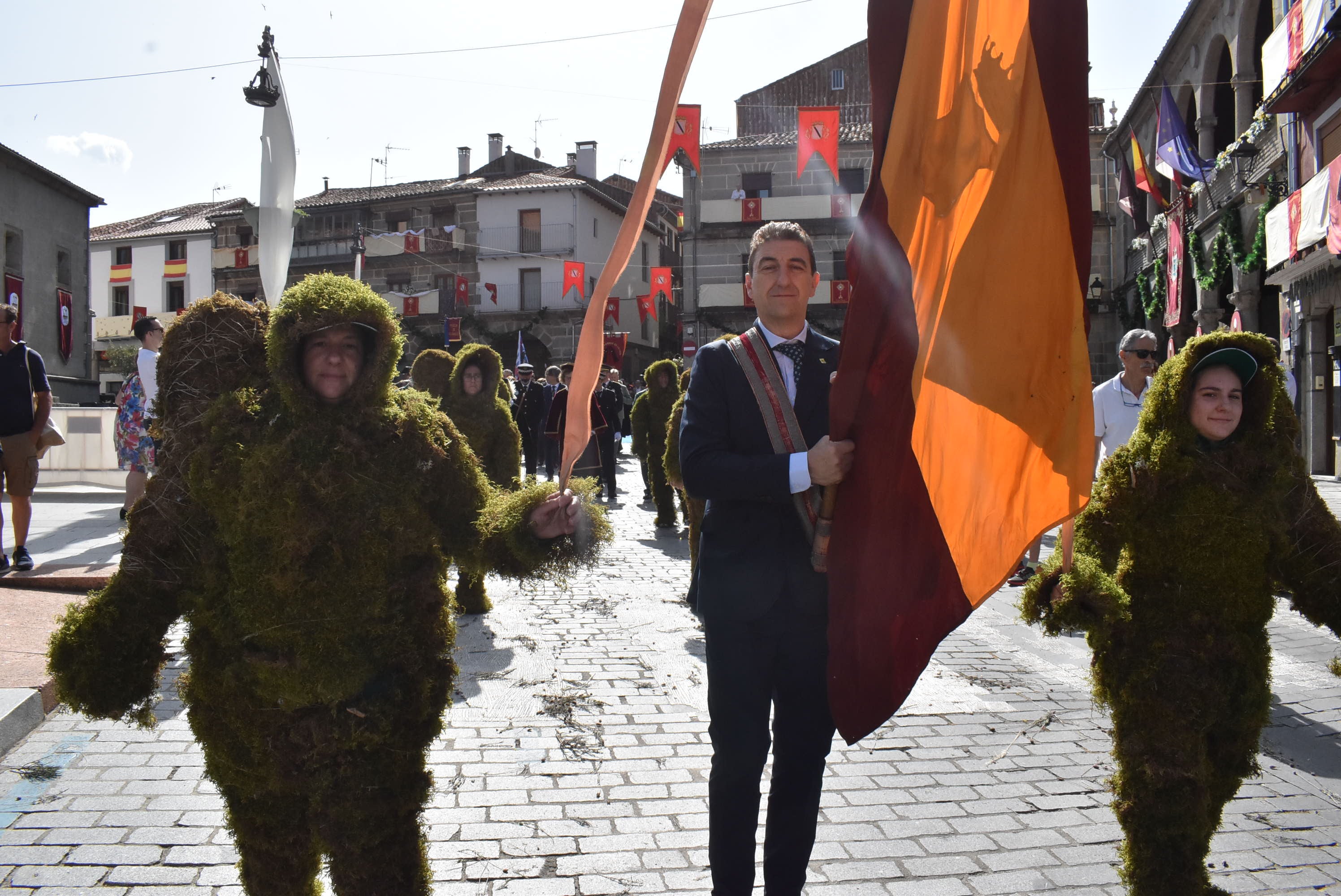Béjar cumple un año más con la procesión del Corpus Christi como Fiesta de Interés Turístico Internacional