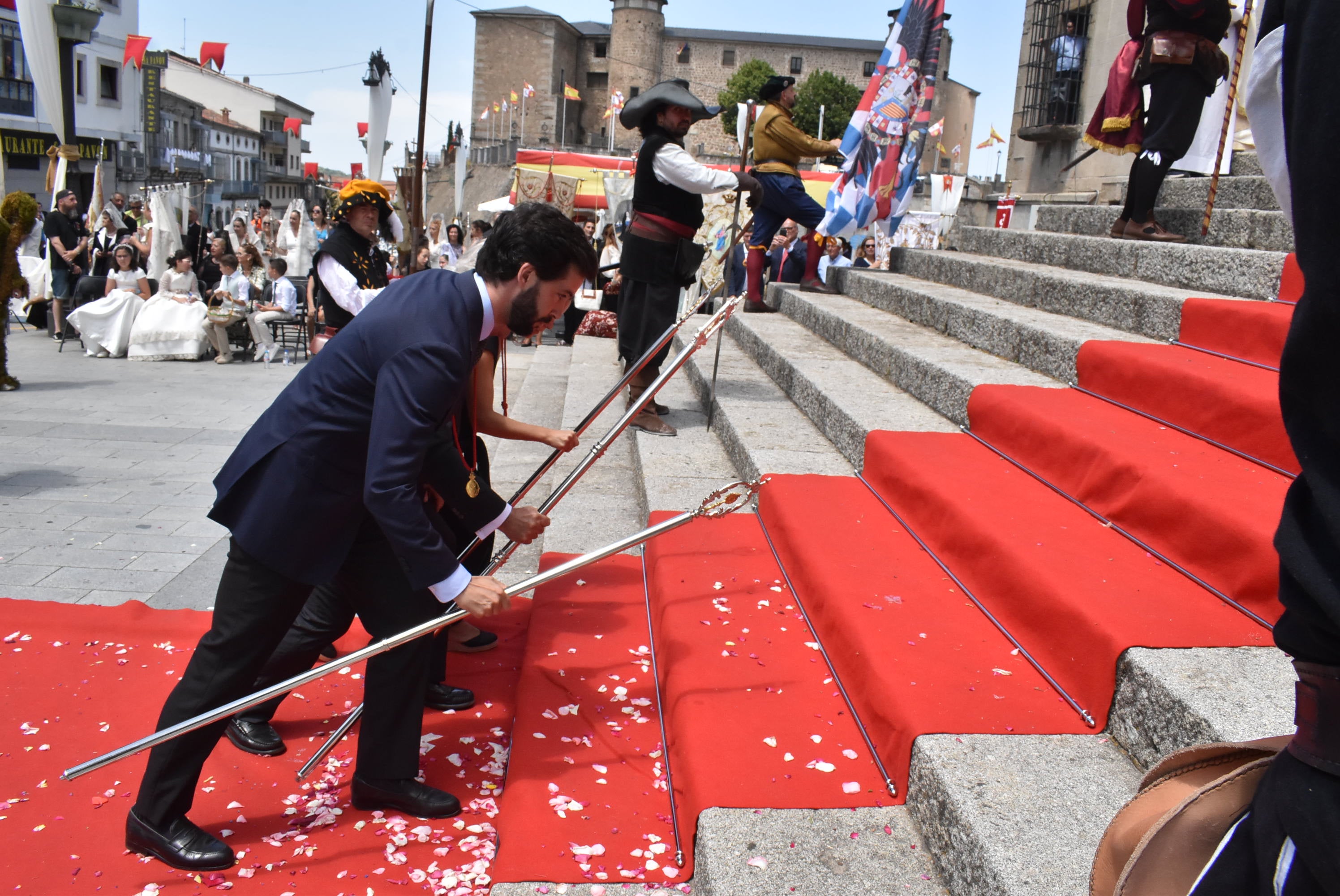 Béjar cumple un año más con la procesión del Corpus Christi como Fiesta de Interés Turístico Internacional