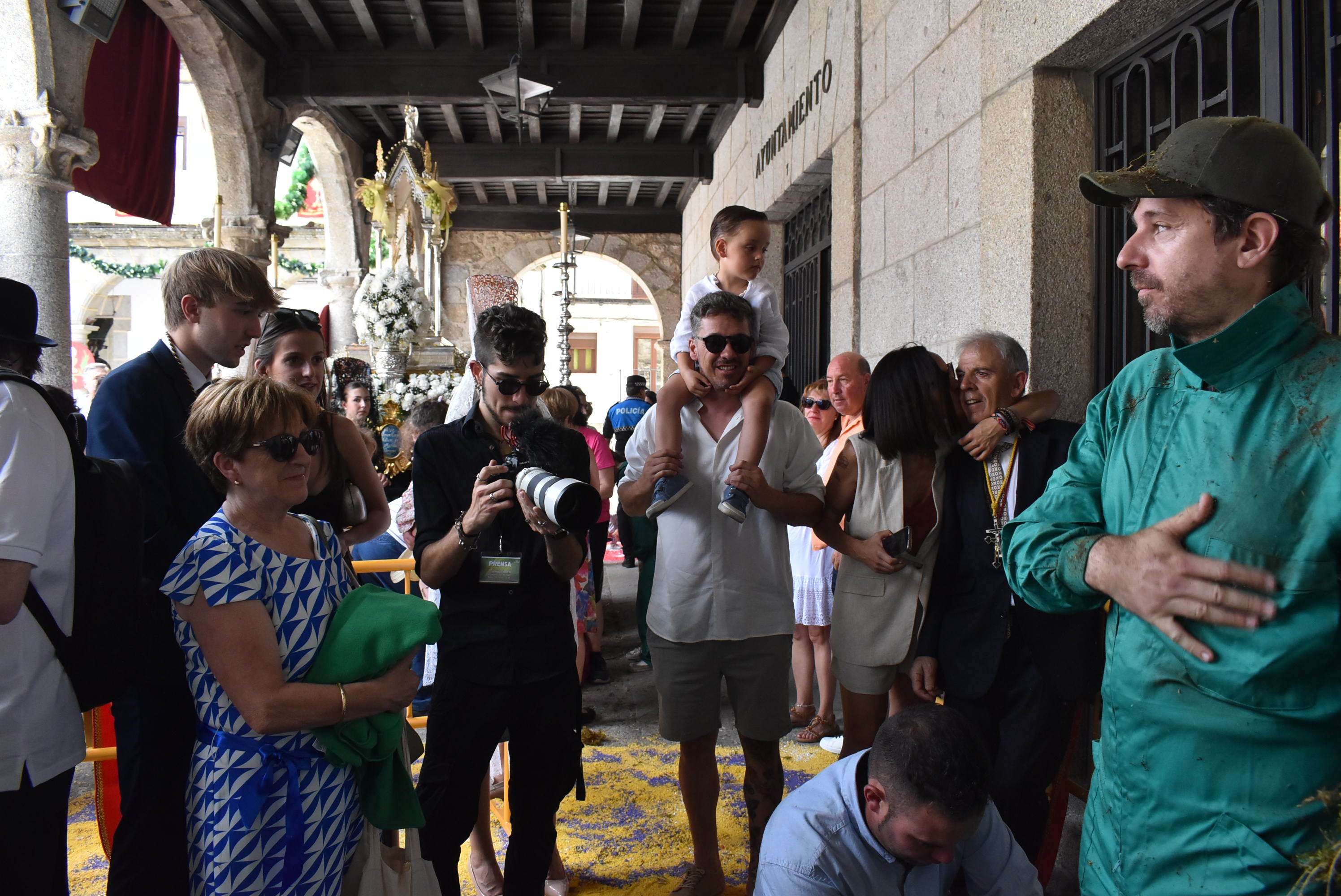 Los Hombres de Musgo en Béjar: una experiencia para repetir a pesar del calor