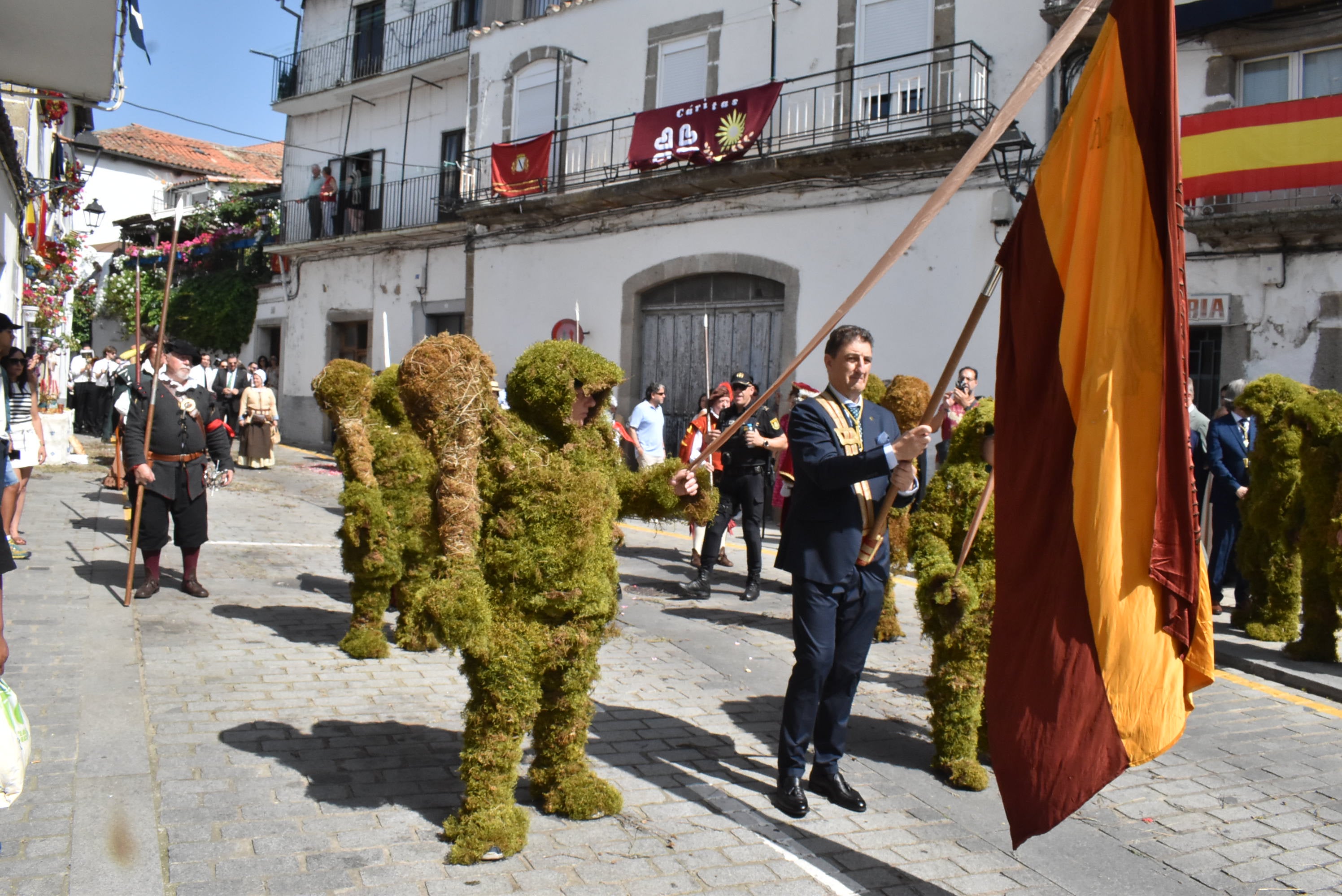 Los Hombres de Musgo en Béjar: una experiencia para repetir a pesar del calor