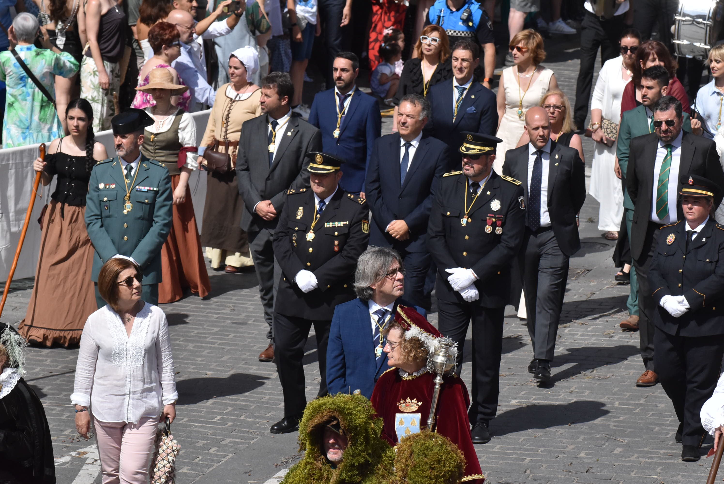 Béjar cumple un año más con la procesión del Corpus Christi como Fiesta de Interés Turístico Internacional