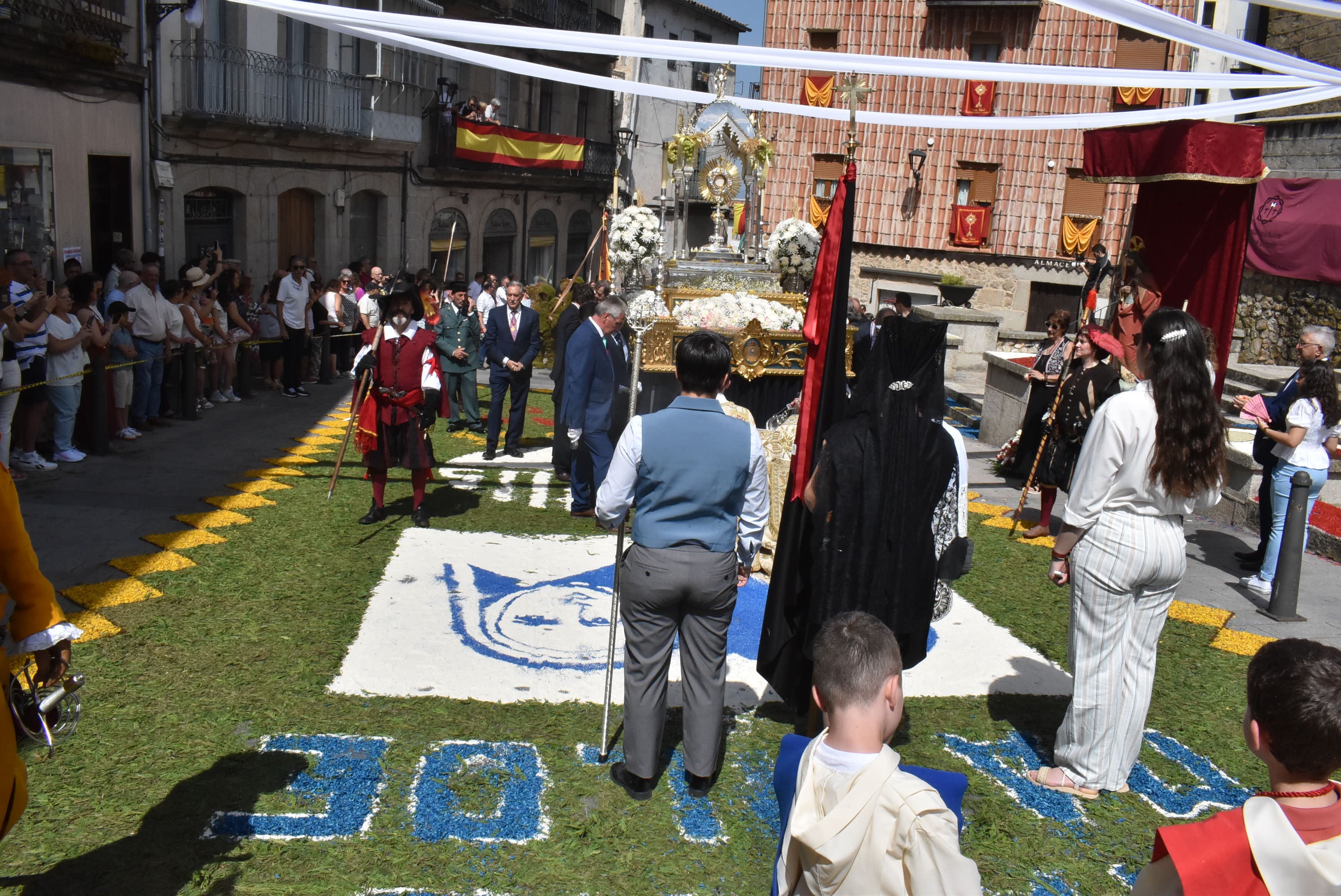 Béjar cumple un año más con la procesión del Corpus Christi como Fiesta de Interés Turístico Internacional