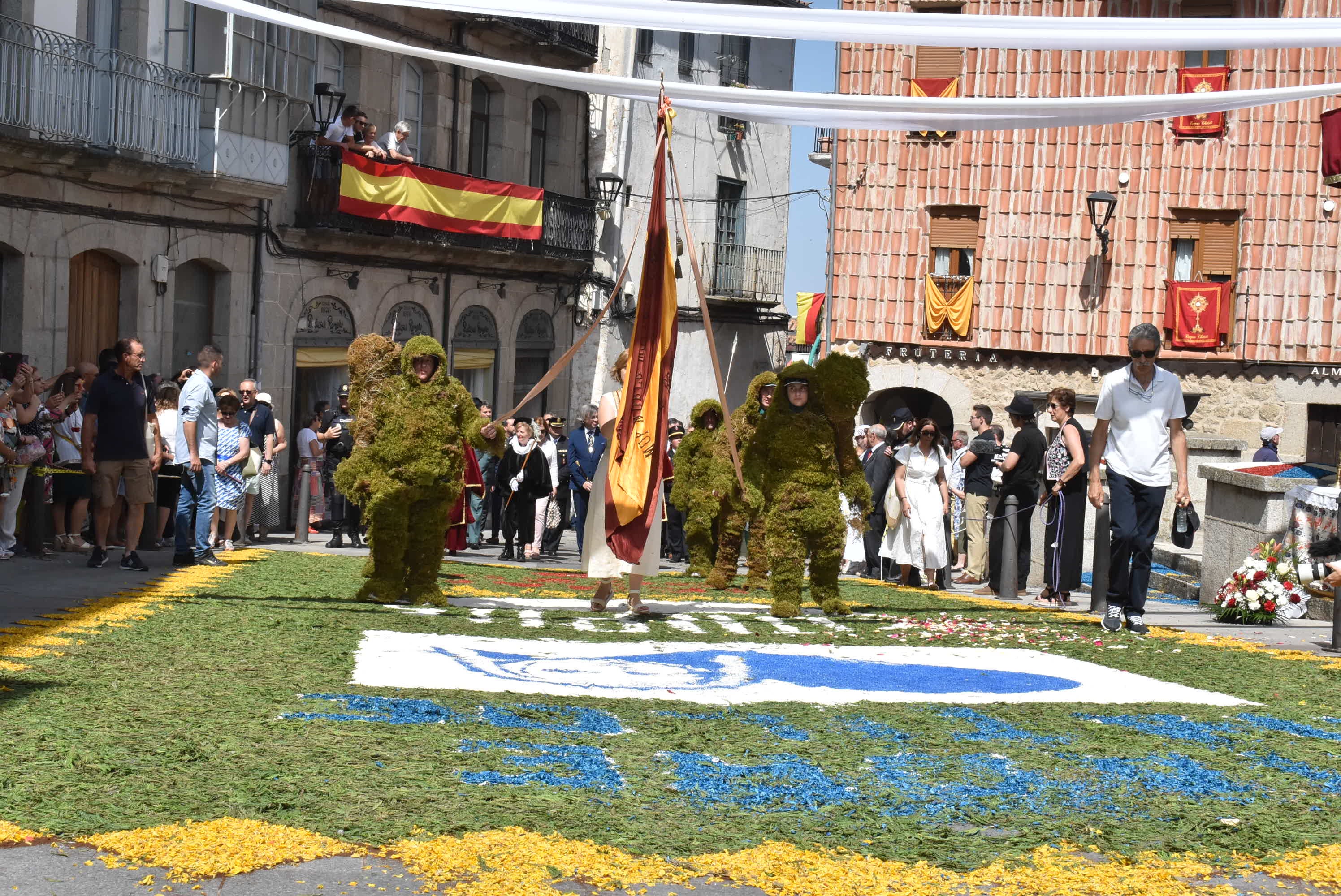 Béjar cumple un año más con la procesión del Corpus Christi como Fiesta de Interés Turístico Internacional