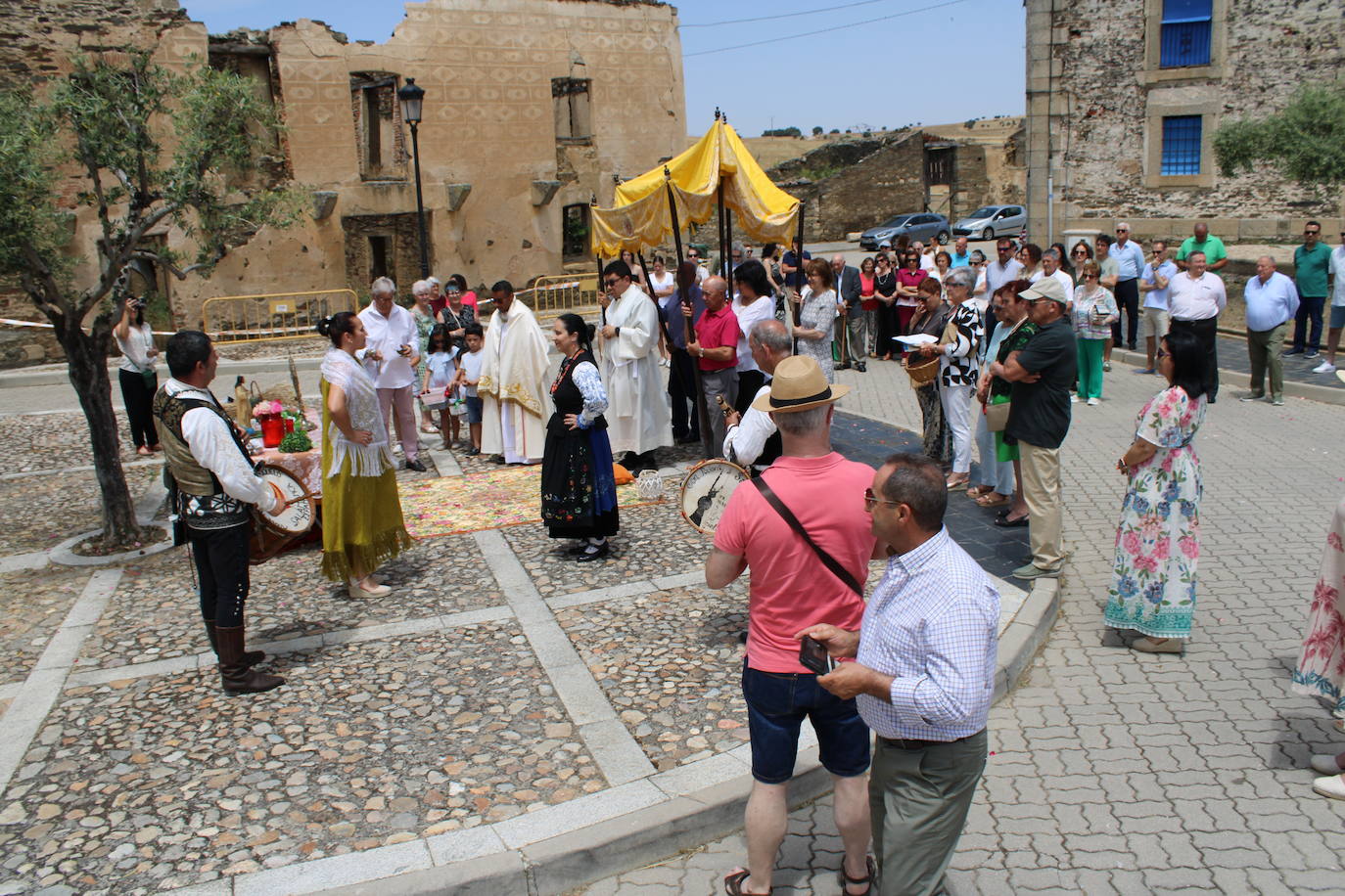 Solemne celebración de la Octava del Corpus en Salvatierra de Tormes