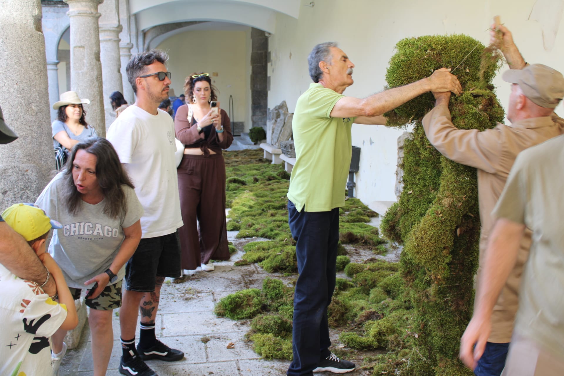 Los Hombres de Musgo en Béjar: una experiencia para repetir a pesar del calor