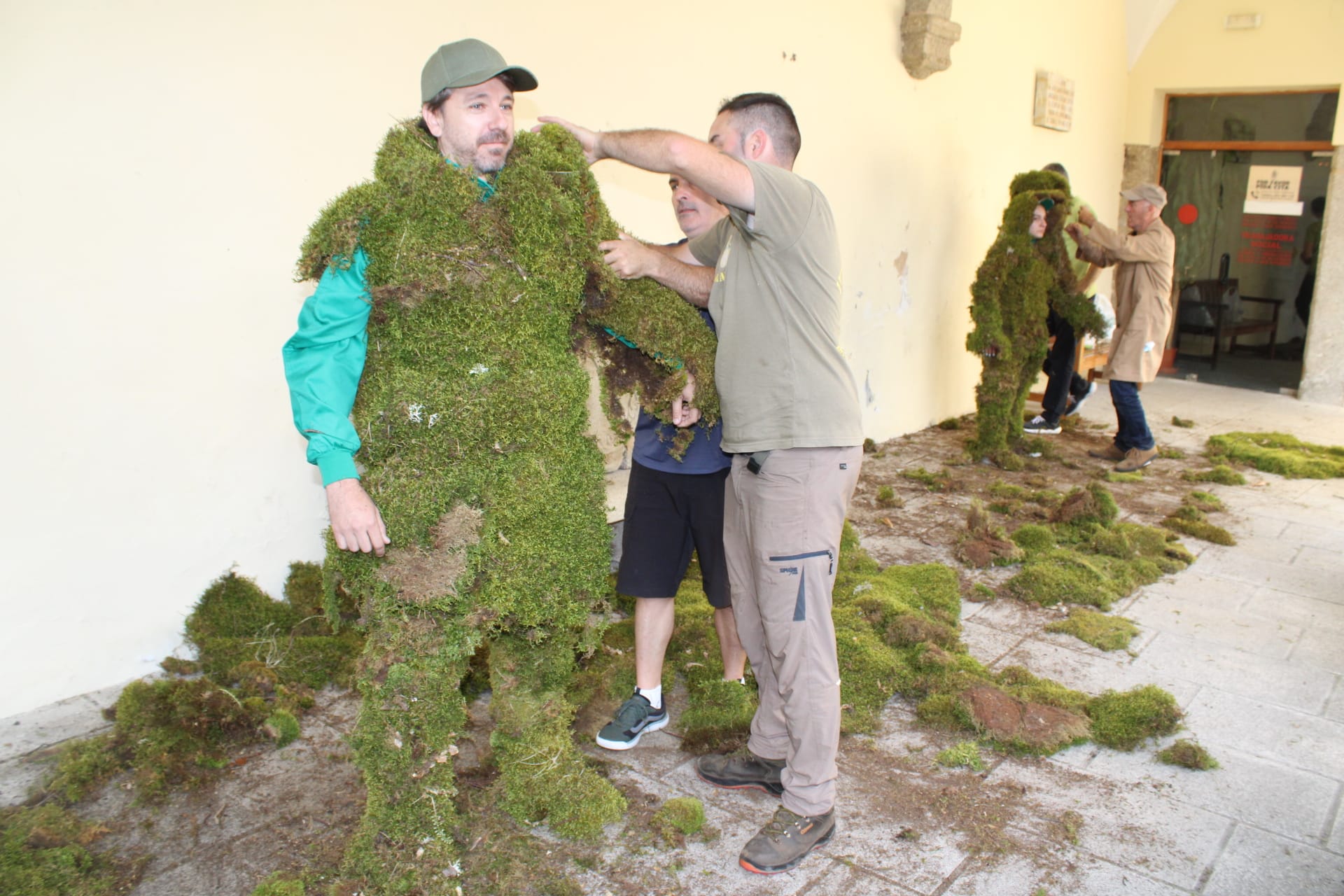 Los Hombres de Musgo en Béjar: una experiencia para repetir a pesar del calor