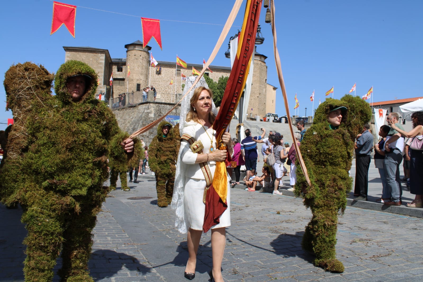 Béjar cumple un año más con la procesión del Corpus Christi como Fiesta de Interés Turístico Internacional