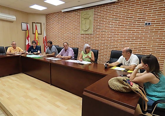 Pleno celebrado en Macotera.