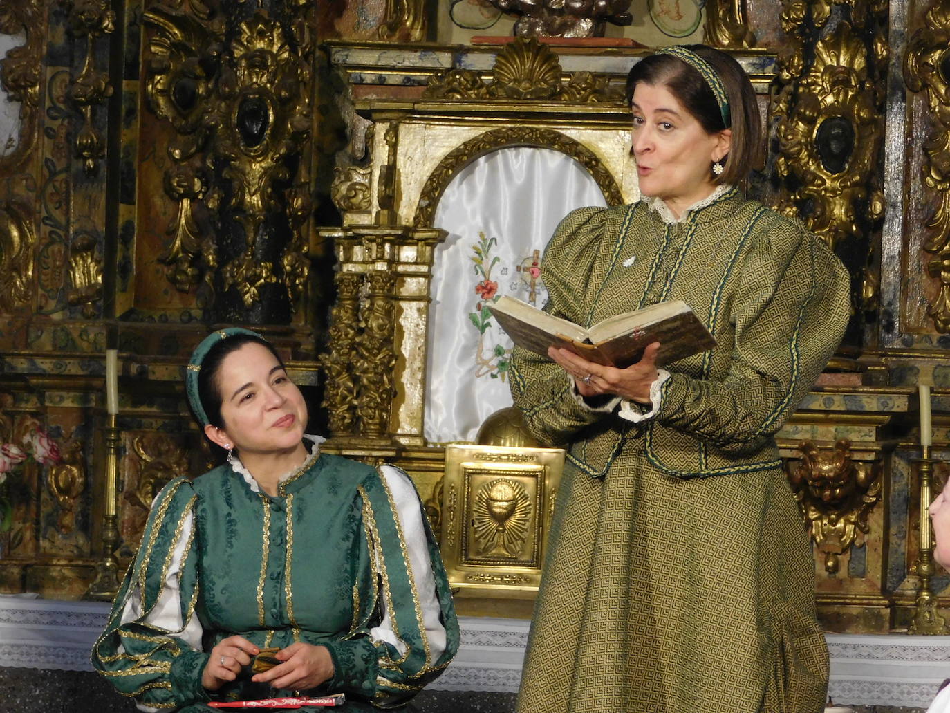 Aldeanueva de la Sierra agradeció la representación de «Buscando a Nebrija»