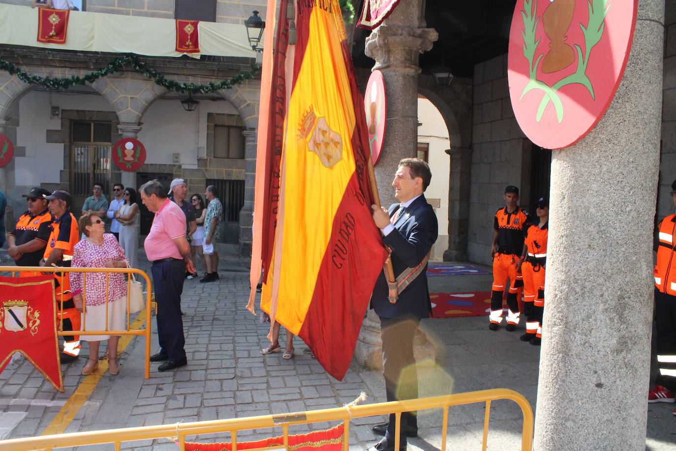 Béjar cumple un año más con la procesión del Corpus Christi como Fiesta de Interés Turístico Internacional