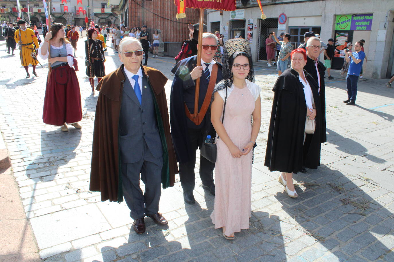 Béjar cumple un año más con la procesión del Corpus Christi como Fiesta de Interés Turístico Internacional