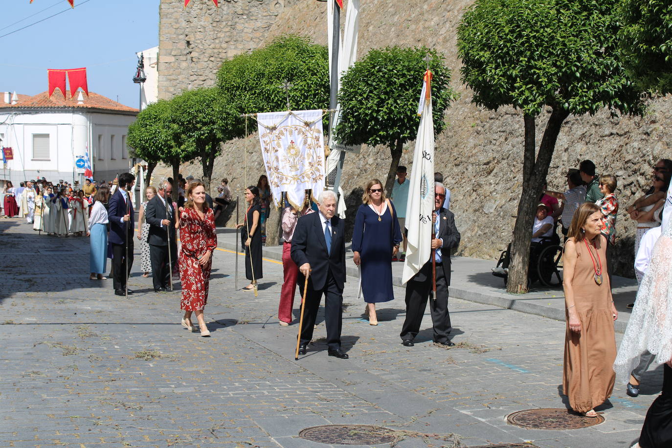 Béjar cumple un año más con la procesión del Corpus Christi como Fiesta de Interés Turístico Internacional