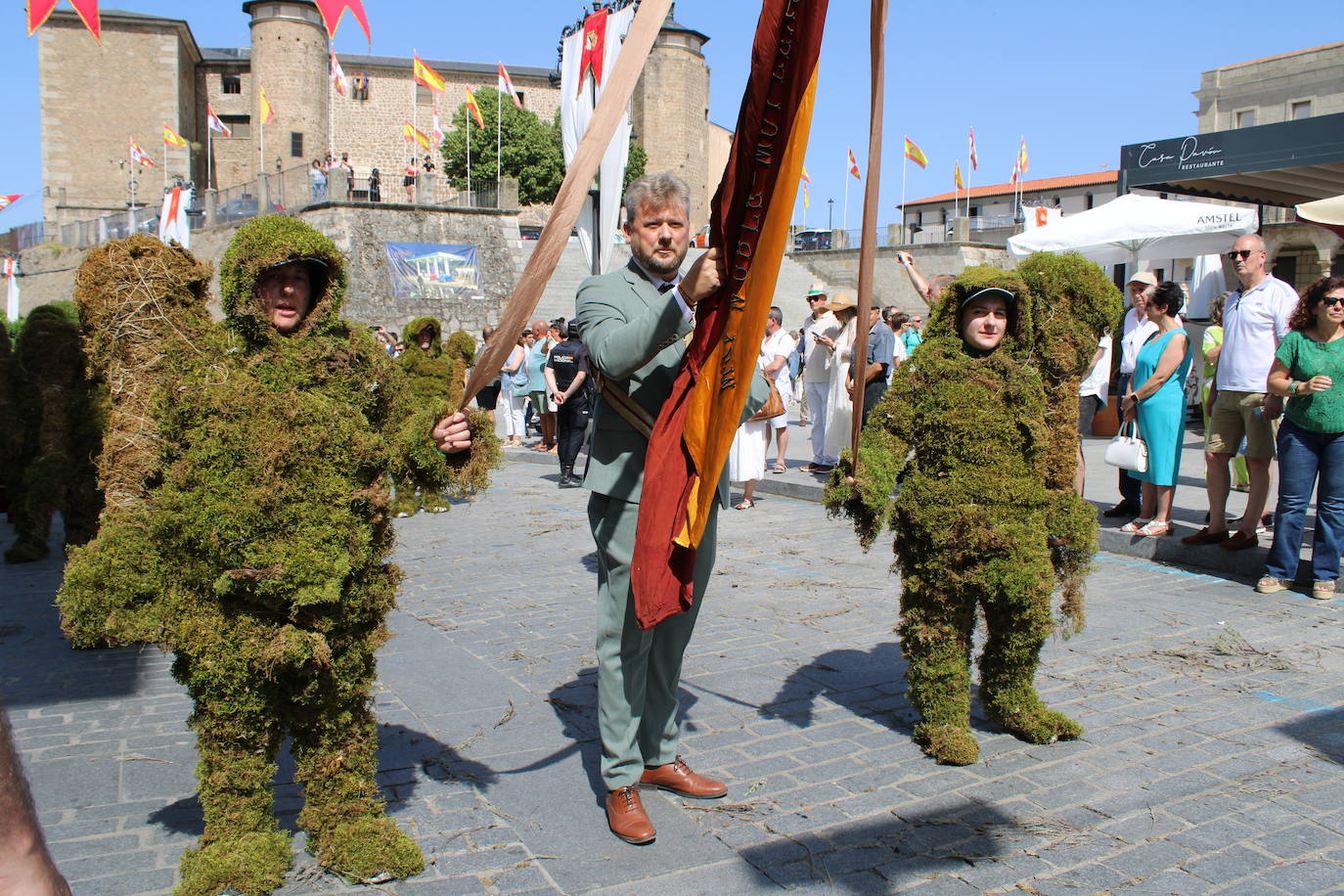 Béjar cumple un año más con la procesión del Corpus Christi como Fiesta de Interés Turístico Internacional
