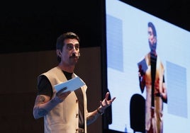 Jorge Marrón Martín, «Marron», en la apertura de Salamanca Tech Summit.