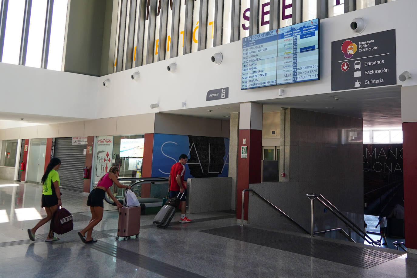 Estación de autobuses de Salamanca.