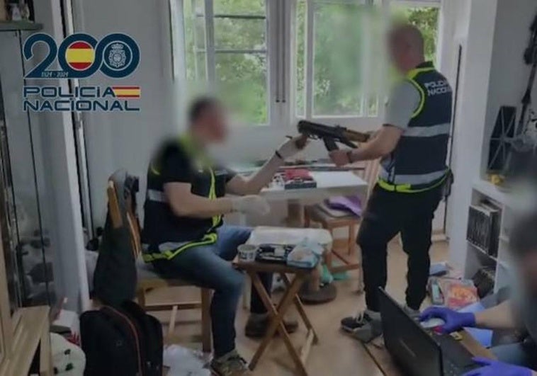 Una de las imágenes de la operación.