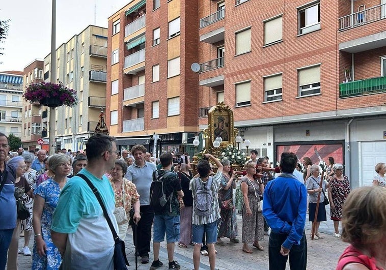 Imagen de la procesión en Salamanca.