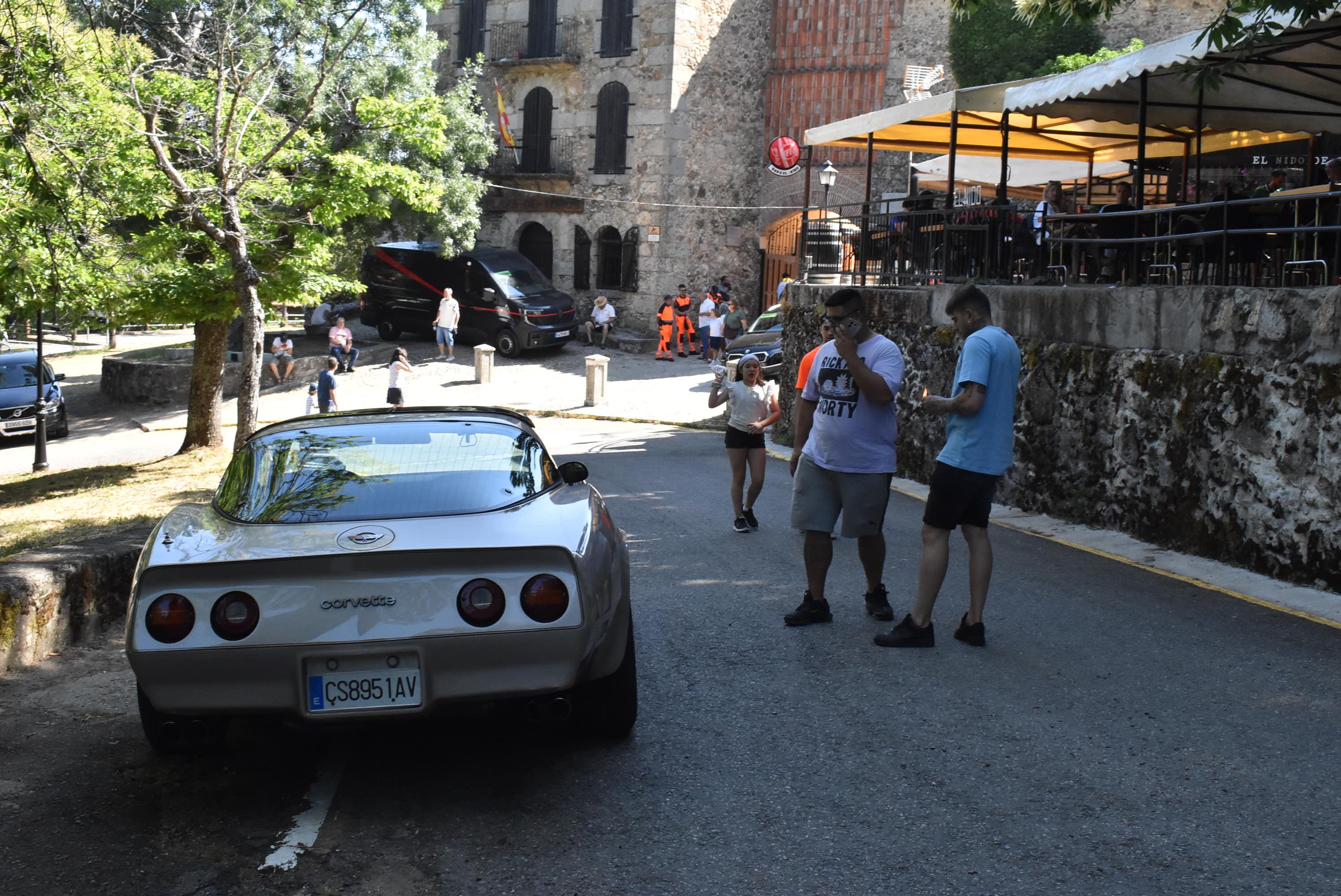 Éxito en la primera concentración de coches clásicos y vespas celebrada en Béjar