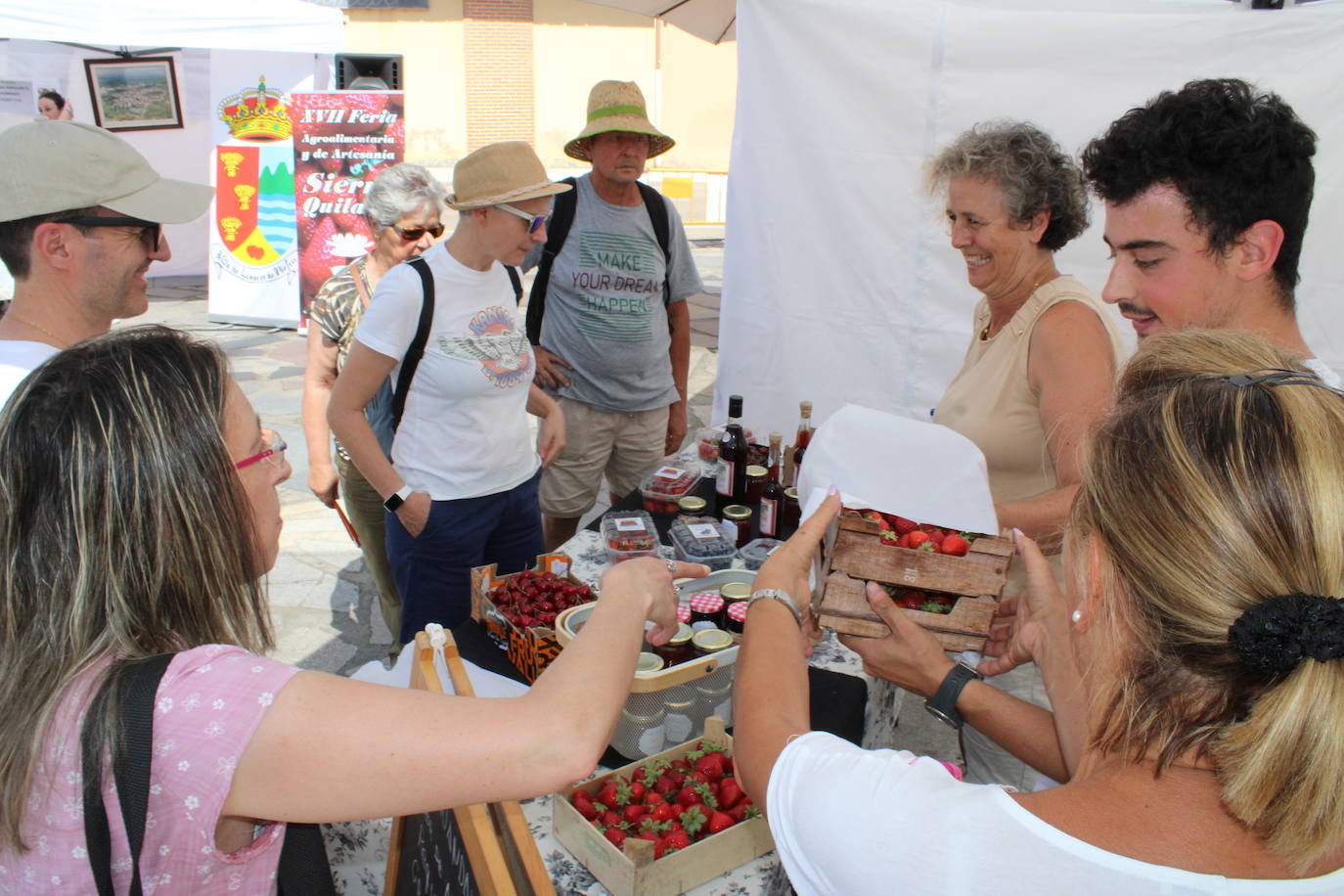 Festival de sabores en una animada feria en Linares de Riofrío