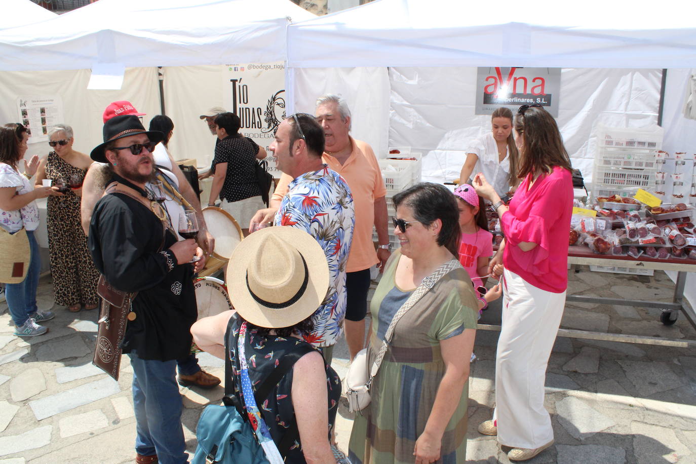 Festival de sabores en una animada feria en Linares de Riofrío