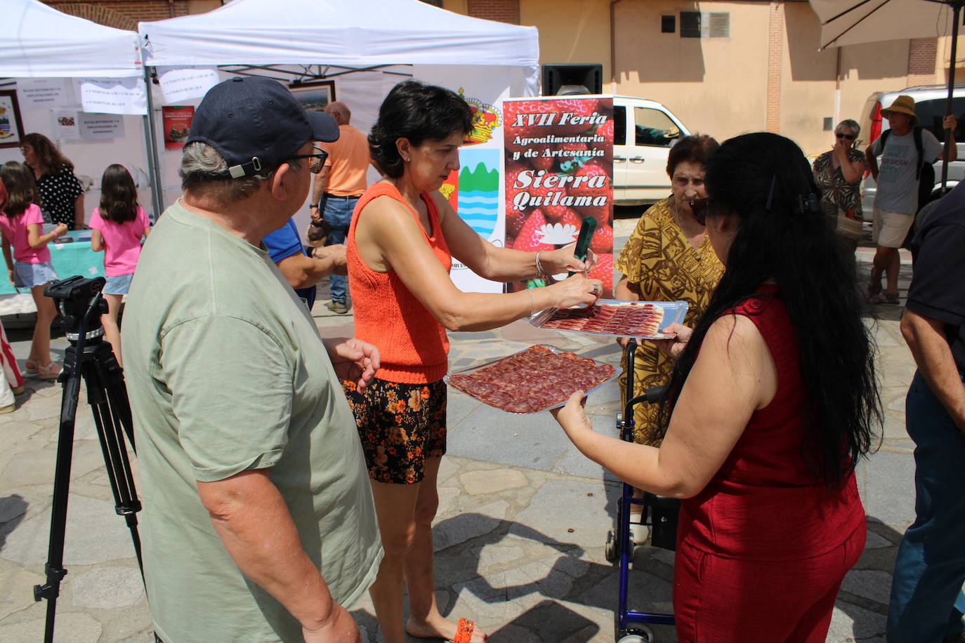 Festival de sabores en una animada feria en Linares de Riofrío