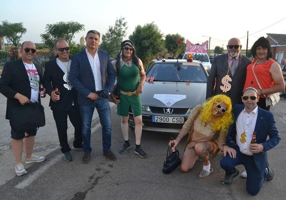 Parodia de 'La banda del Peugeot' de la fiesta de disfraces del Cubo de Don Sancho que se ha viralizado en TikTok.