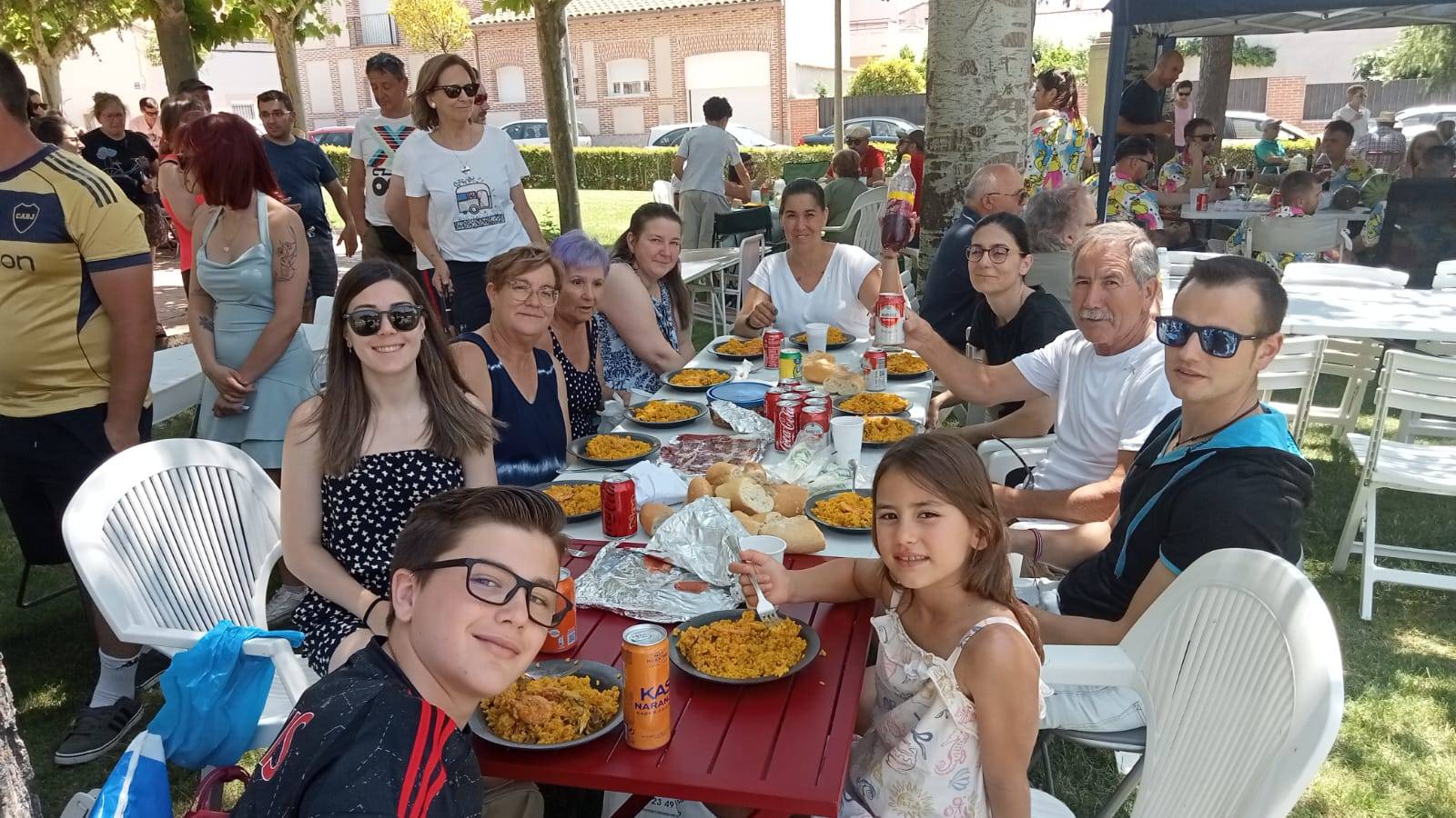 Buen sabor de boca en en la mejor compañía en el parque de Paradinas