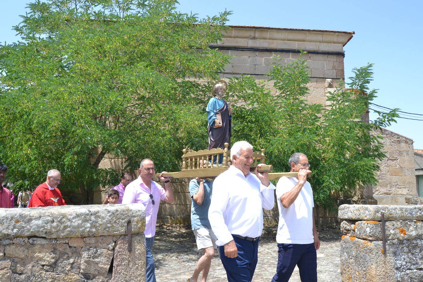 Devoción por San Pedro en Villar de Peralonso
